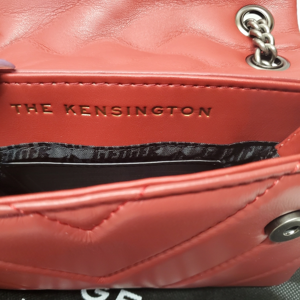 Kurt Geiger London Kensington Mini Leather Quilted Shoulder Crossbody Bag - Picture 8 of 9